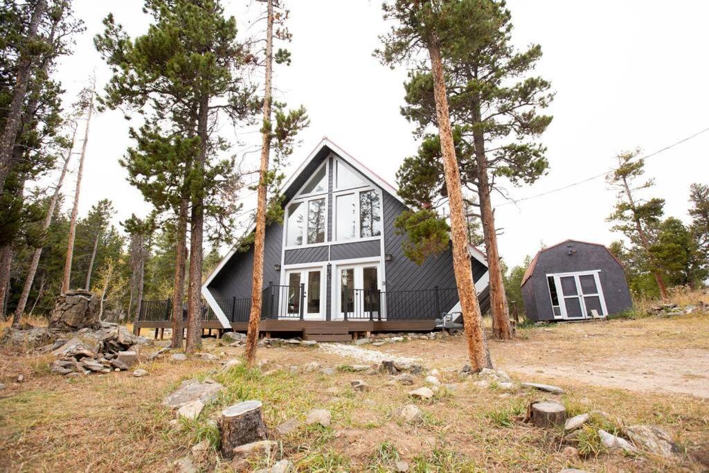 Little Gem Lodge Unique Mtn A-Frame W Hot Tub 블랙 호크 외부 사진