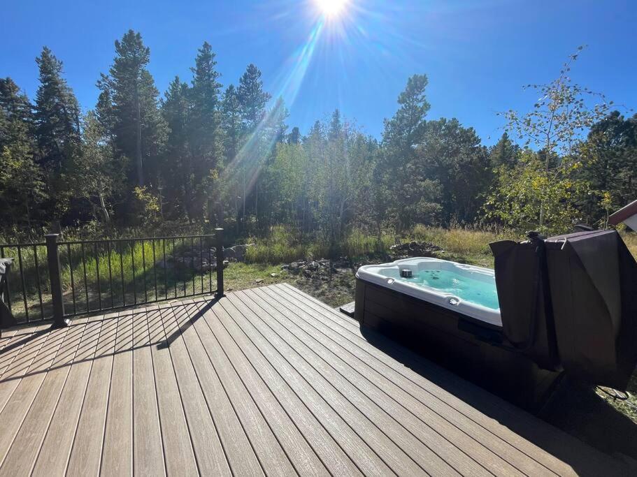 Little Gem Lodge Unique Mtn A-Frame W Hot Tub 블랙 호크 외부 사진